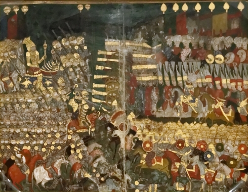 Битката при Мохач, османска миниатюра